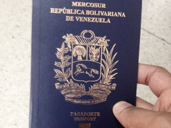 Pasaporte venezolano