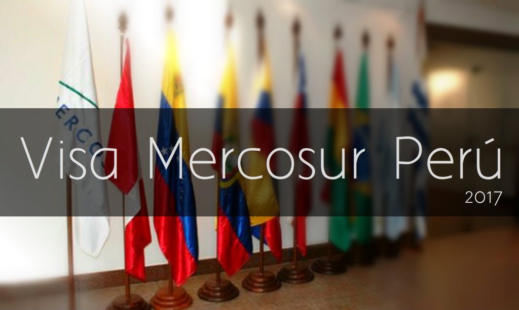 Visa Mercosur para venezolanos en Perú 2017