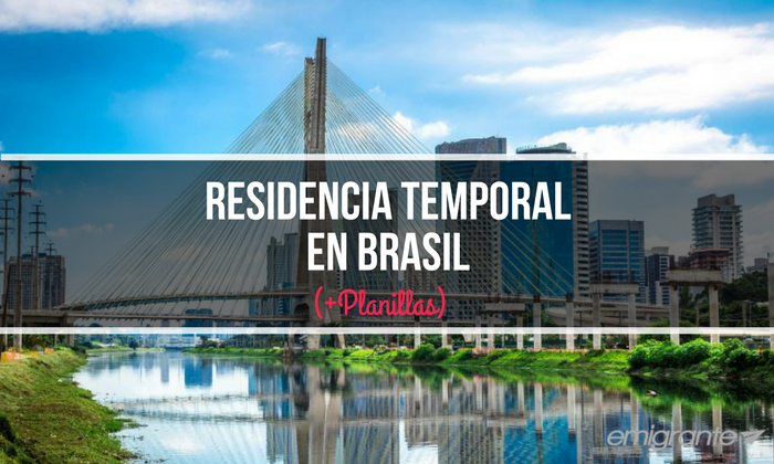 Cómo obtener Residencia temporal en Brasil